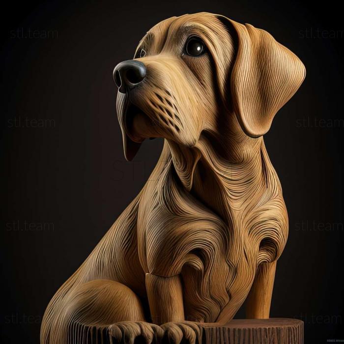 3D модель Смоландська гонча собака (STL)